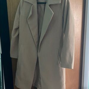 Nude fashion nova coat